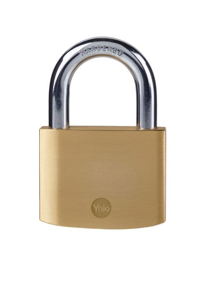 PADLOCK YALE BRASS 60MM Y110B/60/132/1