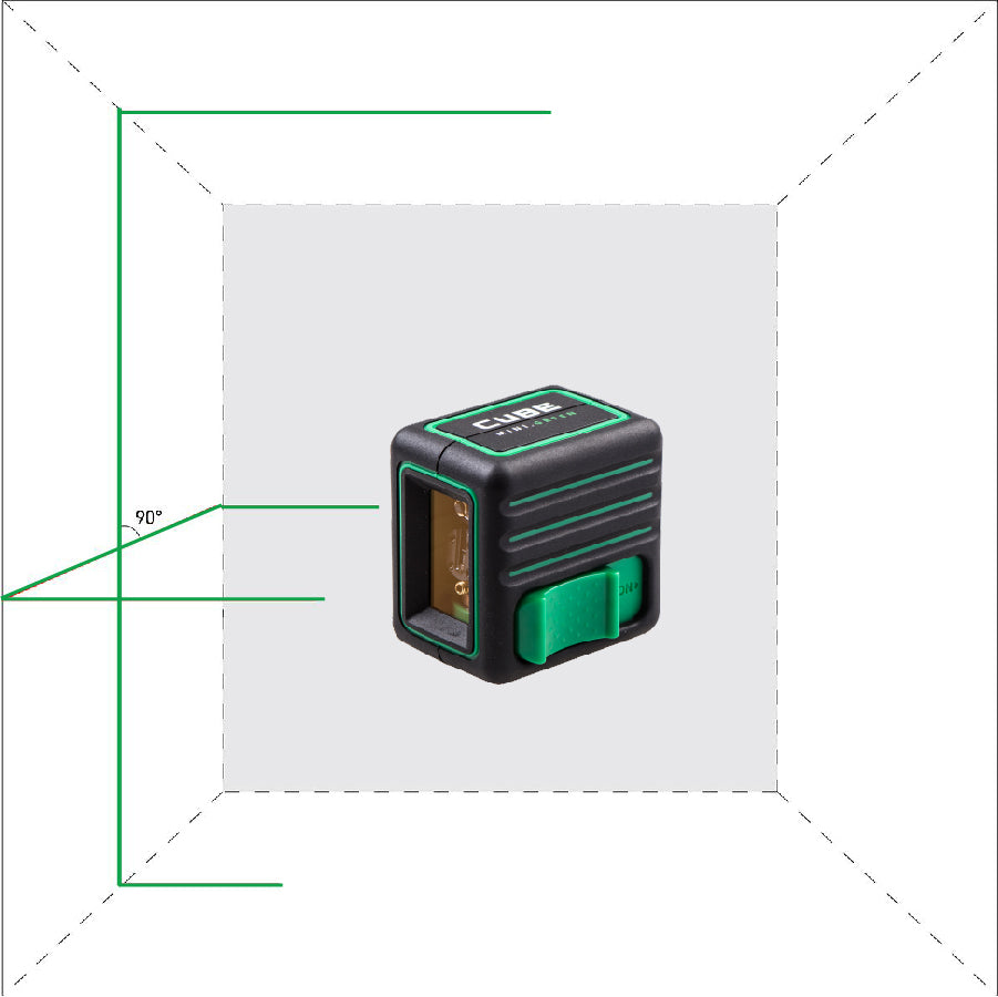 ADA Cube Mini Green Cross-Line Laser | A00498