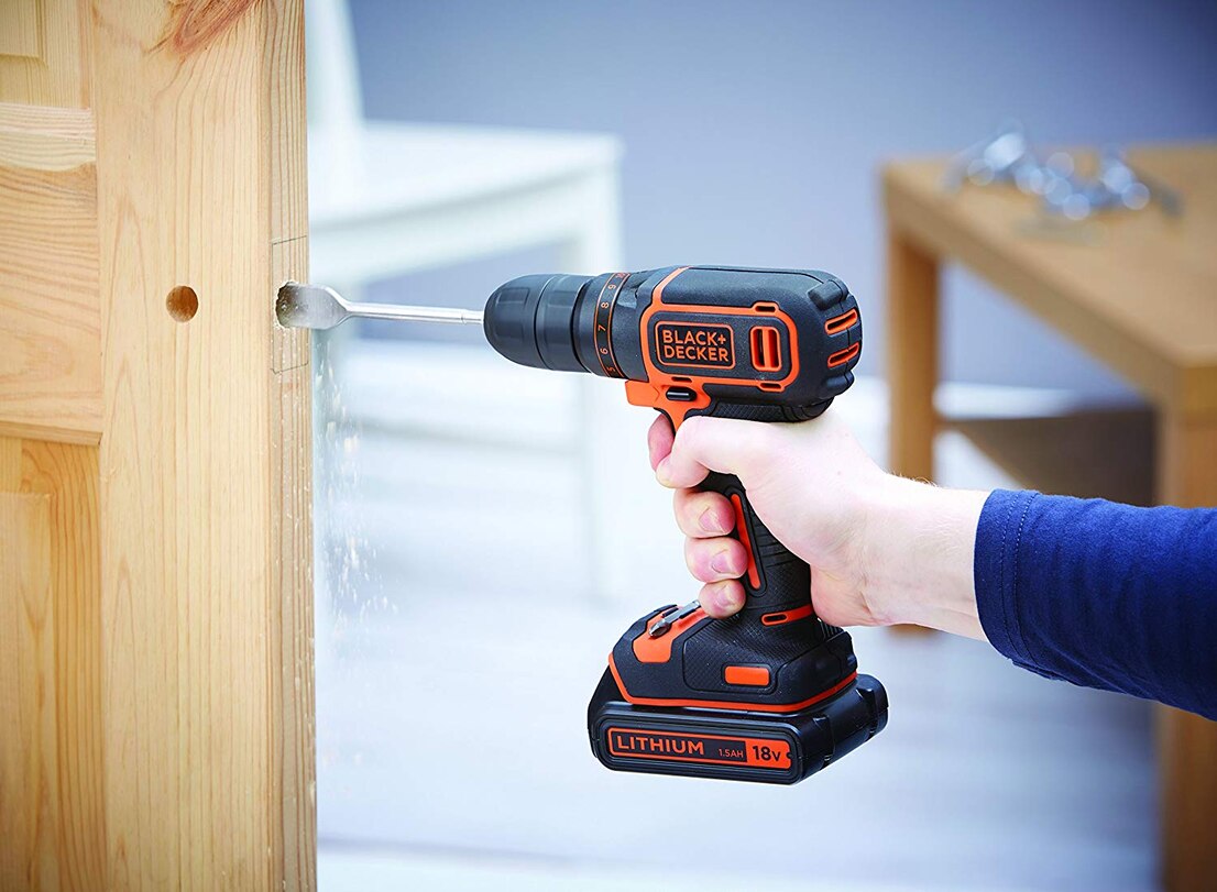 Black&Decker 18V Drill Driver 1.5Ah | BDCDC18