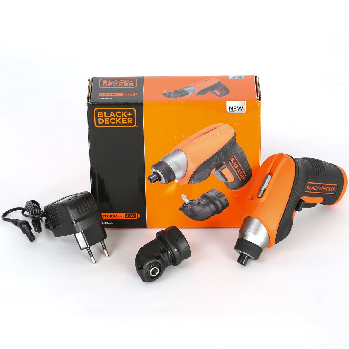 Black&Decker 3.6V Li-Ion Screwdriver | CS3652LC