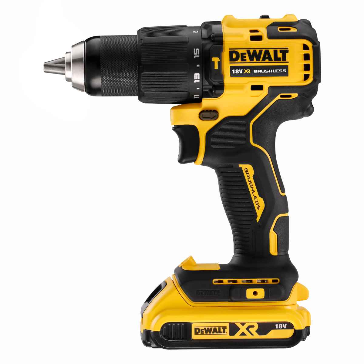 DEWALT 18V Ultra Compact Brushless Hammer Drill | DCD709L2T