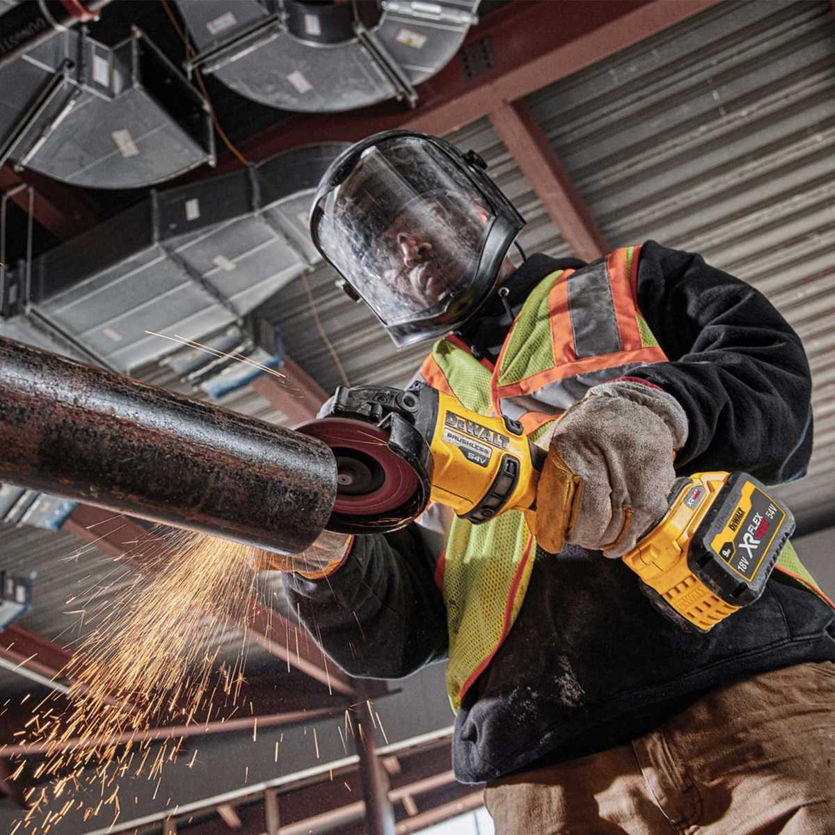 DEWALT Cordless 54V Brushless Angle Grinder 125mm | DCG418NT