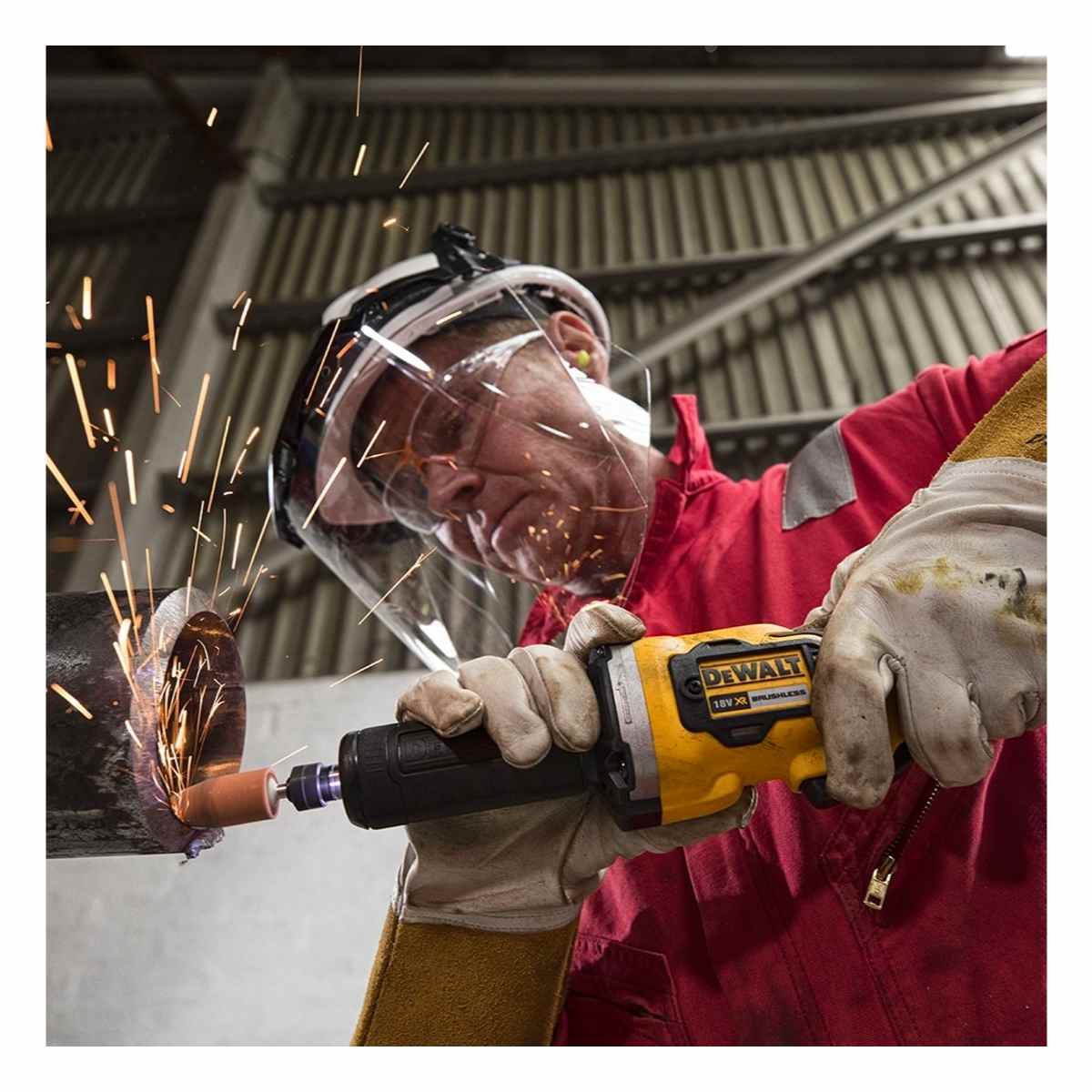 DEWALT Cordless 18V Die Grinder (3 Speed) with LED light ring | DCG426N