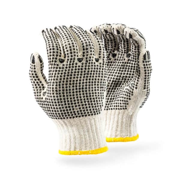 Double Dotted Cotton Gloves