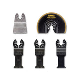 DEWALT 5 Piece Saw Blade Set for Multi-Tool in Tough Case | DT20715