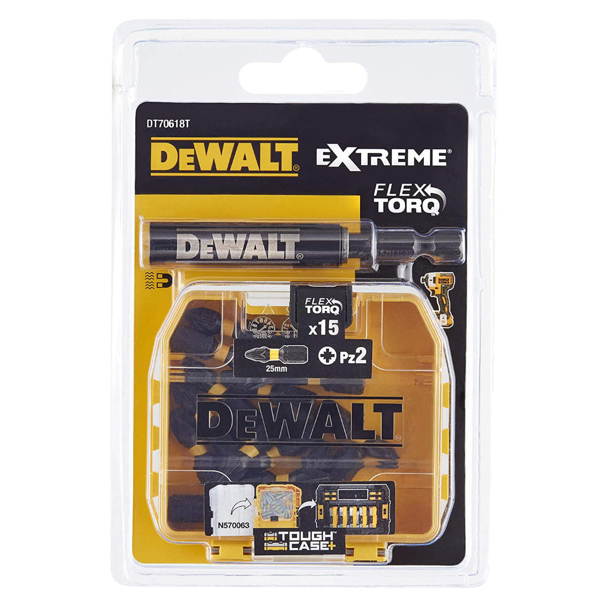 DEWALT Flextorq PZ2 Bulk Pack | DT70618T