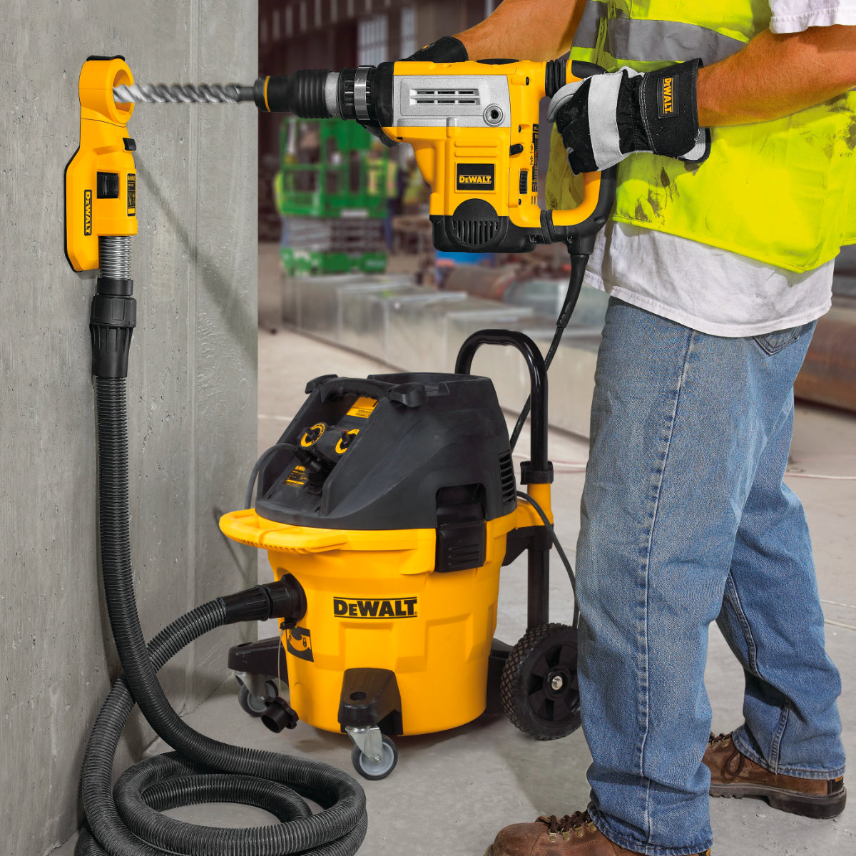 DEWALT Dust Extraction System for Hammer Drills | DWH050K