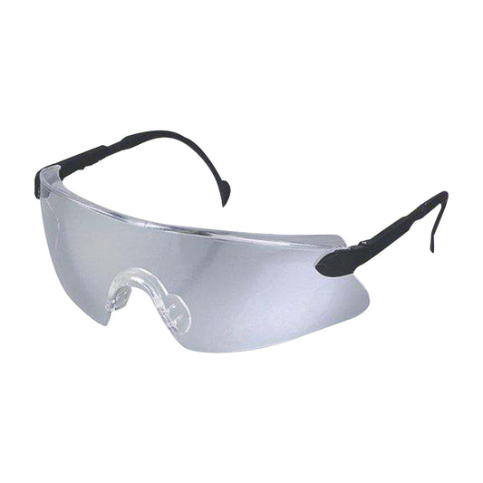 Sporty Clear Goggle With Black Adjustable Frame