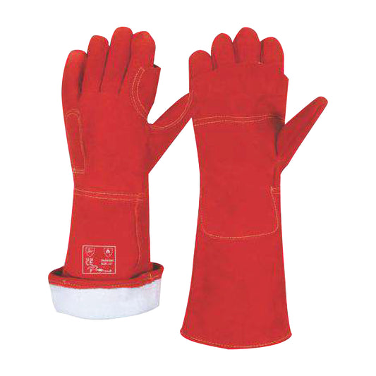 Red High Heat Gloves (8: Cuff)
