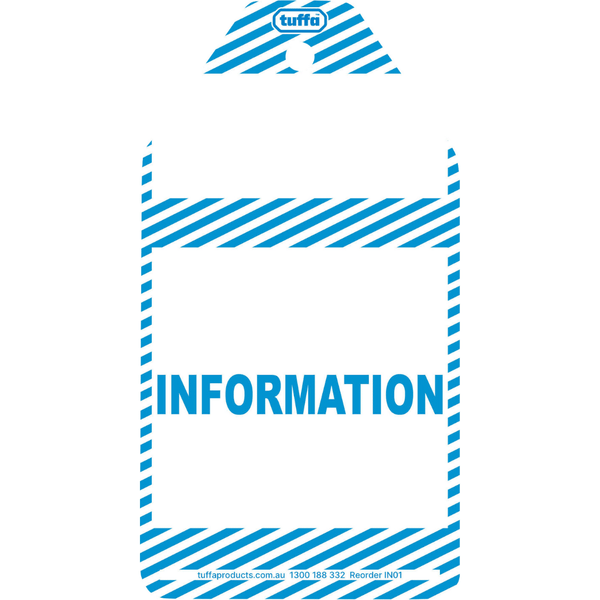 Information Tuffa Tags (packs of 100)