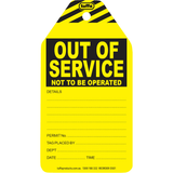 Out of Service TUFFA™ Tags (packs of 100)