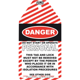 Personal Danger Tags (packs of 100)