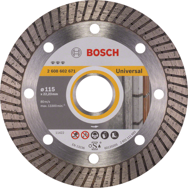 Bosch Professional Best for Universal Turbo Diamond Cutting Disc | Diamond Dr…