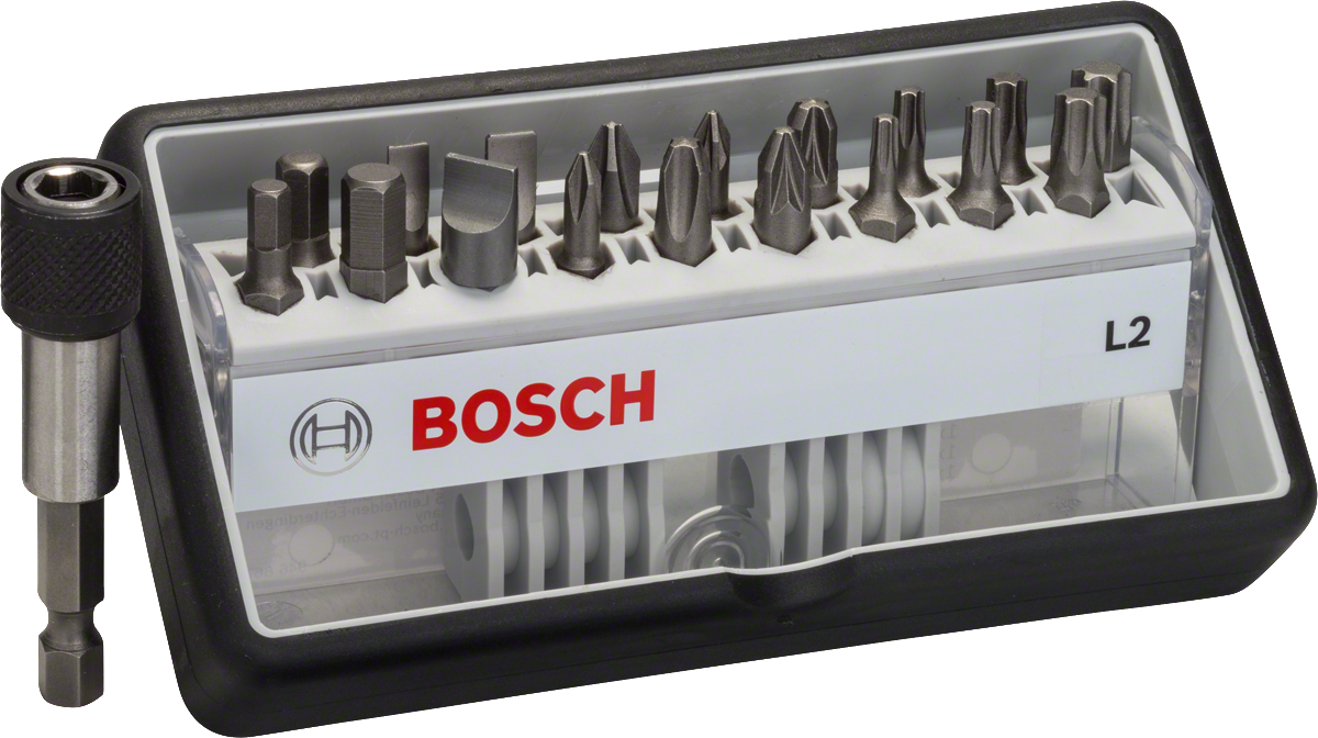 Bosch Professional Extra Hard Screwdriver Bit Set, Robust Line, 12+1-Piece | …