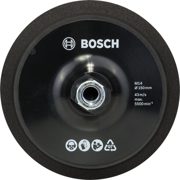 Bosch Professional Machine Accessories Backing Pad