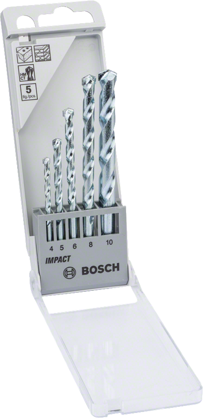 Bosch Professional Cyl 1 Drill Bit CYL-1 Drill Bit Pack