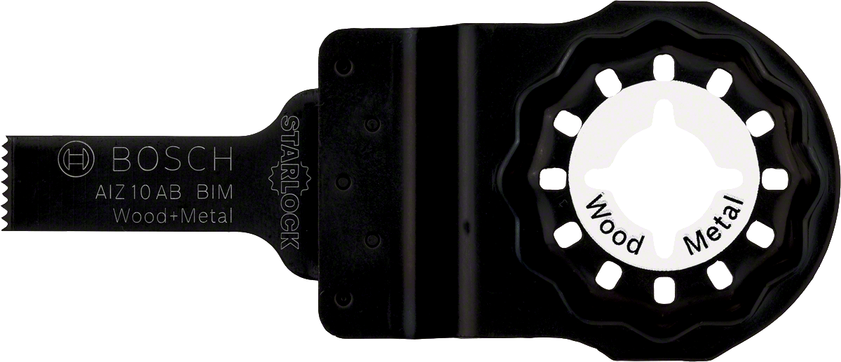 Bosch Professional Bim Plunge Cut Saw Blade Aiz AIZ 10 AB Blade for Multi-Tools