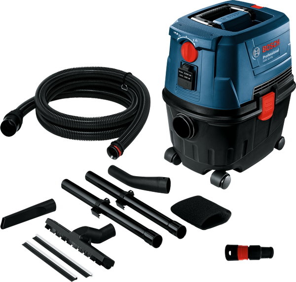 Bosch Professional Wet Dry Extractor GAS 15 PS | 230 V, 1 100 W