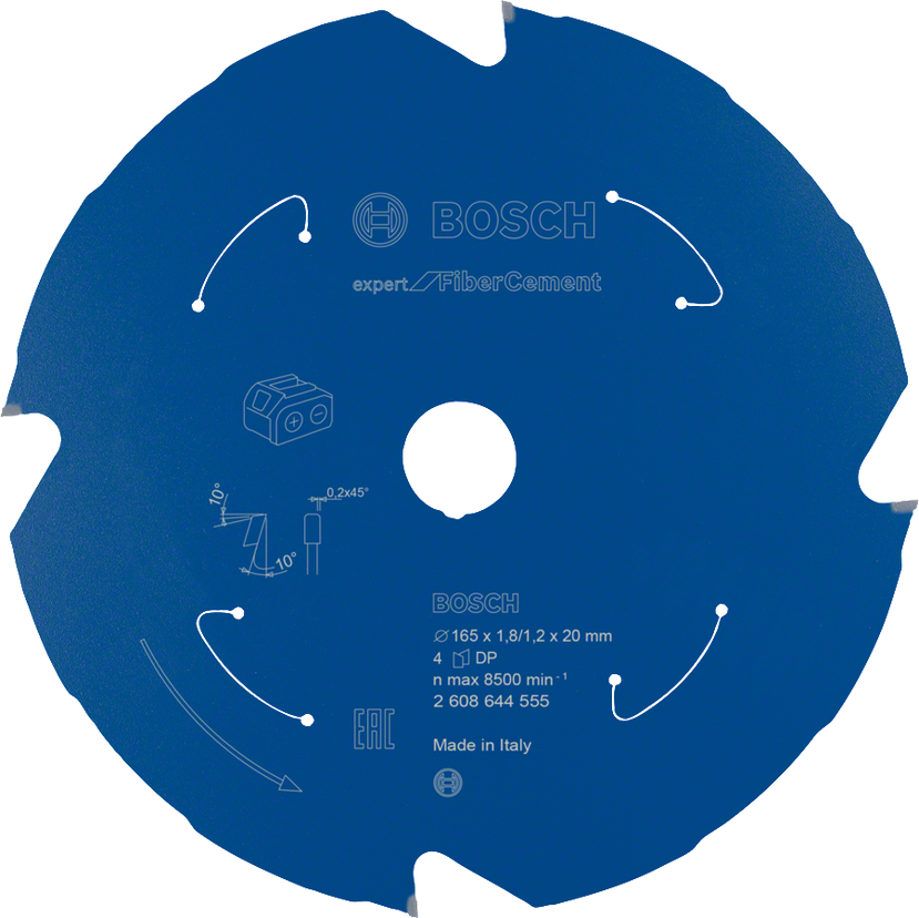 Bosch Professional Expert for Fibre Cement Circular Saw Blade For Cordless Sa…