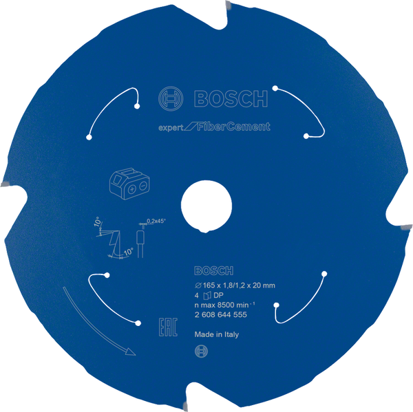 Bosch Professional Expert for Fibre Cement Circular Saw Blade For Cordless Sa…