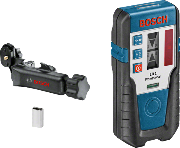 Bosch Professional Laser Receiver LR 1 | IP 65, 1 x 9 V 6LR61 Block