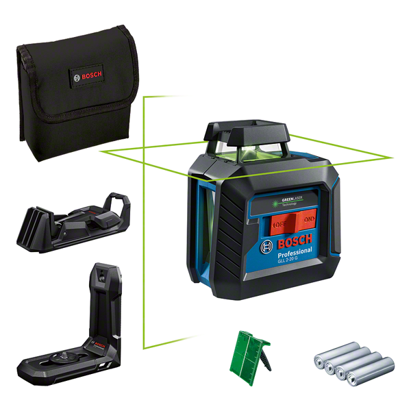Bosch Professional Line Laser GLL 2-20 G | ± 0.4 mm/m