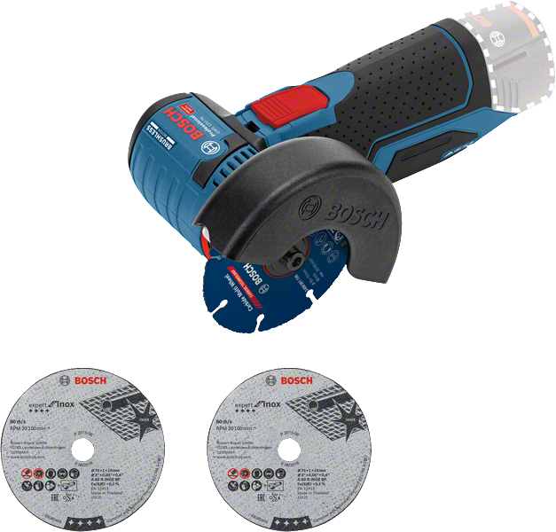 Bosch Professional Cordless Angle Grinder GWS 12V-76 | 12.0 V, 19,500 rpm