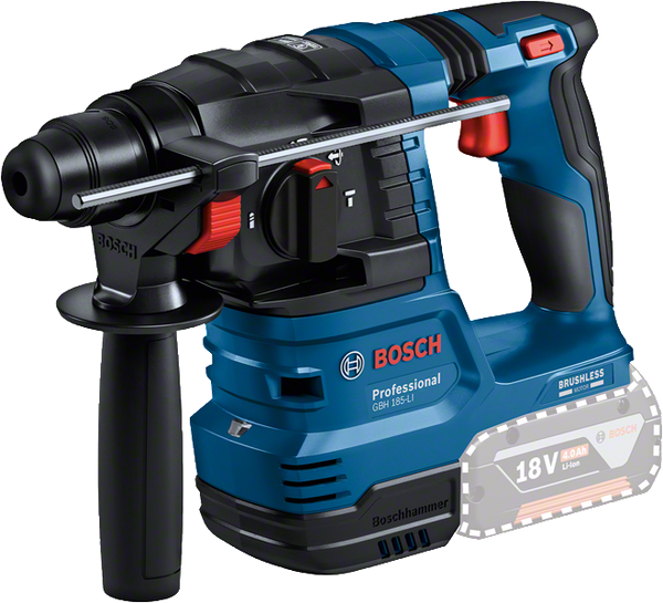 Bosch Professional Cordless Rotary Hammer with Sds Plus GBH 185-LI | 18.0 V