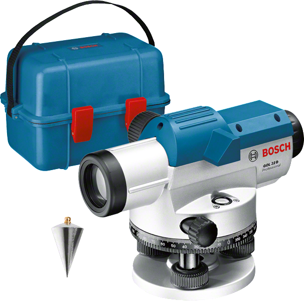 Bosch Professional Optical Level GOL 32 D | 120 m, ± 1.0 mm at 30 m