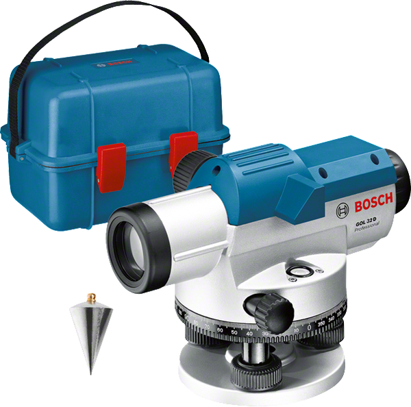 Bosch Professional Optical Level GOL 32 D | 120 m, ± 1.0 mm at 30 m