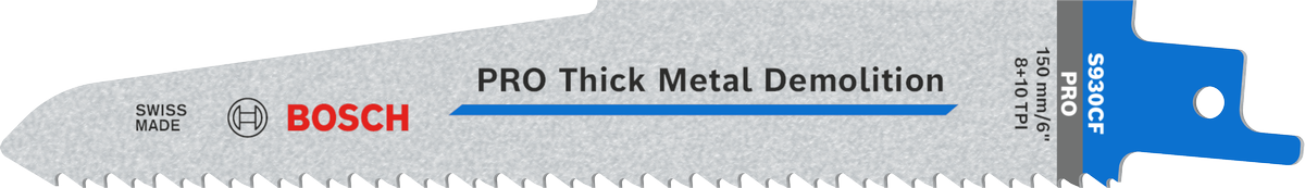 Bosch Professional Thick Metal Demolition S930CF Blade | Saw Blades & Hole Saws