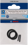 Bosch Professional Retaining Ring and Pin Set for PRO Impact Socket | Screwdr…
