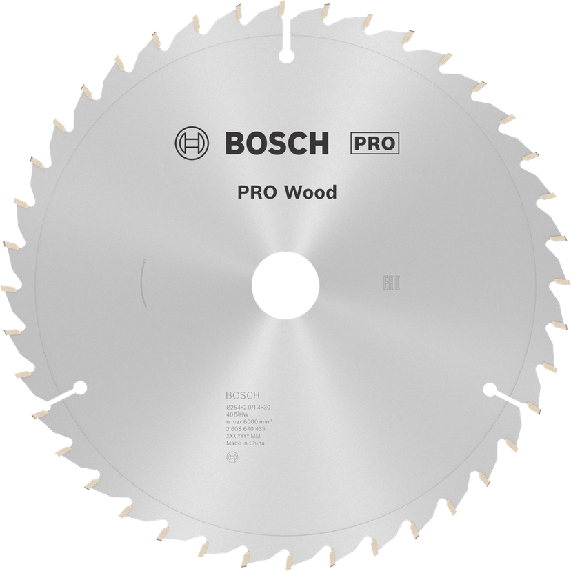 Bosch Professional Saw Blades & Hole Saws Wood Circular Saw Blade