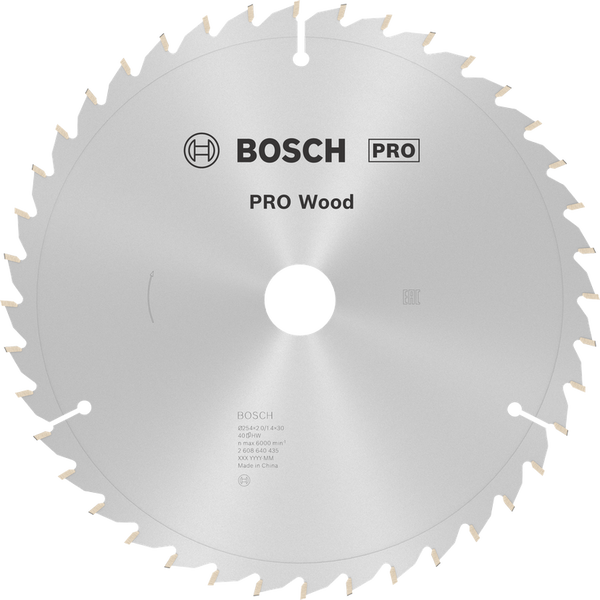 Bosch Professional Saw Blades & Hole Saws Wood Circular Saw Blade