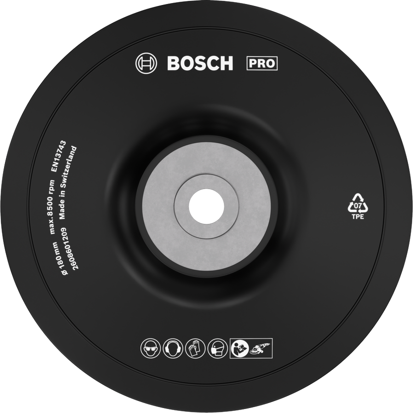 Bosch Professional Machine Accessories Backing Pad Soft