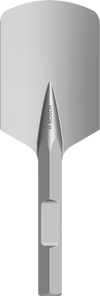 Bosch Professional Pro Hex HEX 28-4C Spade Chisel, Rounded