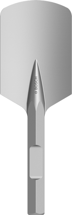 Bosch Professional Pro Hex HEX 28-4C Spade Chisel, Rounded