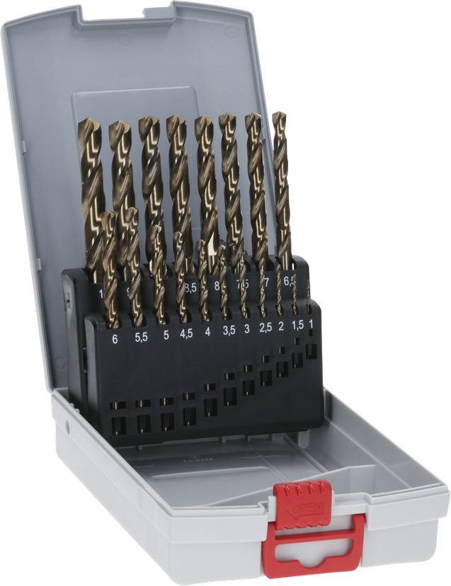 Bosch Professional Stainless Steel HSS-Co Twist Drill Bit Set | Drill Bits