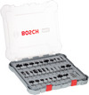 Bosch Professional Pro Router Bit Mixed Set Shank Router Bit Mixed Set, 30 pcs