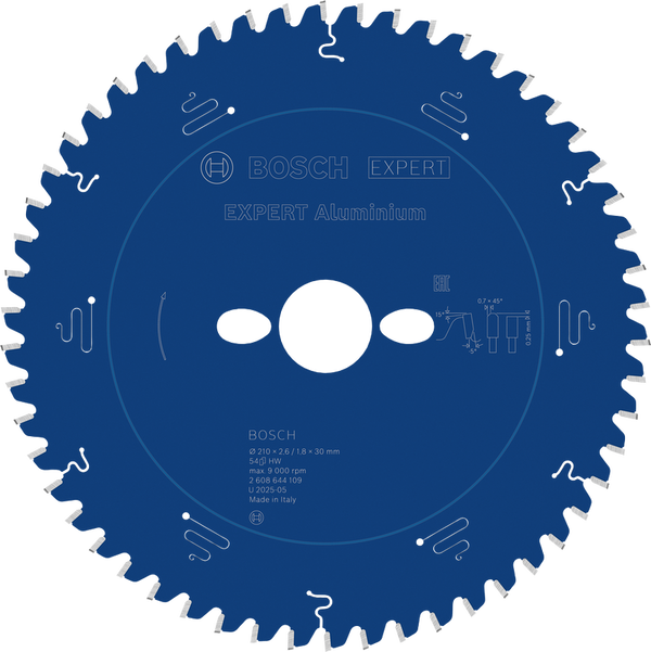 Bosch Professional Saw Blades & Hole Saws EXPERT Aluminium Circular Saw Blade