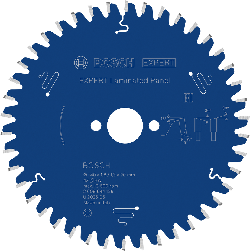 Bosch Professional EXPERT Laminated Panel Circular Saw Blade | Saw Blades & H…