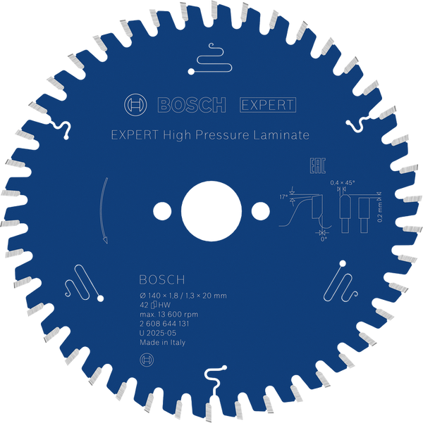 Bosch Professional EXPERT High Pressure Laminate Circular Saw Blade | Saw Bla…