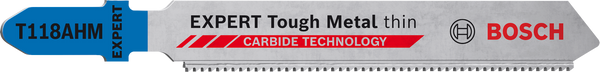 Bosch Professional EXPERT Tough Metal thin T118AHM Jigsaw Blade | Saw Blades …