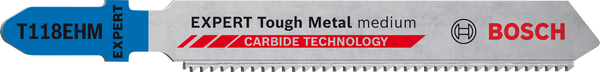 Bosch Professional EXPERT Tough Metal medium T118EHM Jigsaw Blade | Saw Blade…