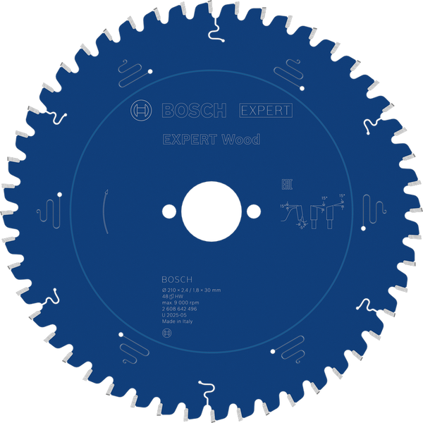 Bosch Professional Saw Blades & Hole Saws EXPERT Wood Circular Saw Blade