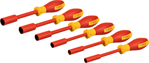 Bosch Professional VDE Screwdrivers VDE Socket Wrench Set 6 pcs Professional