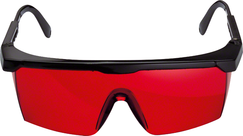 Bosch Professional Laser viewing glasses (red) | GRL 300 HV, GRL 400 H, GRL 5…