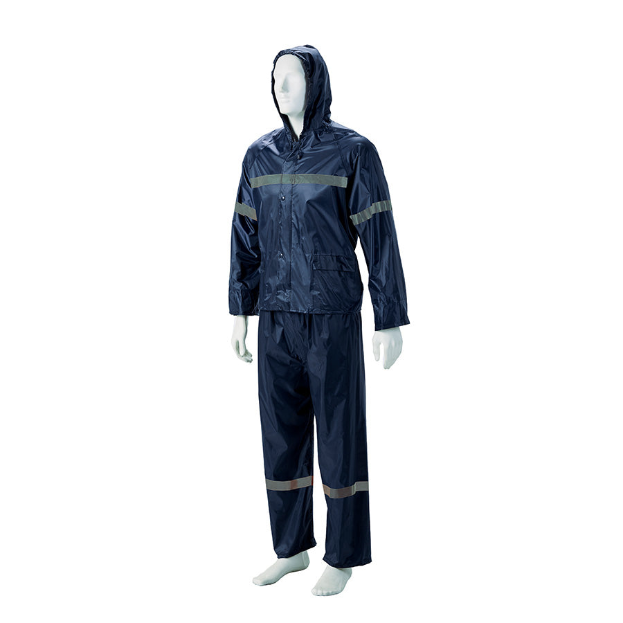 Reflective Rubberised Rain Suit