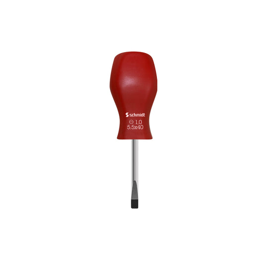 Schmidt Slotted Stubby Screwdriver 5.5 x 40mm | SCH8027C
