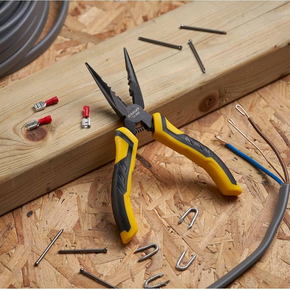 Stanley Dynagrip Long Nose Plier 150mm | STHT0-74363